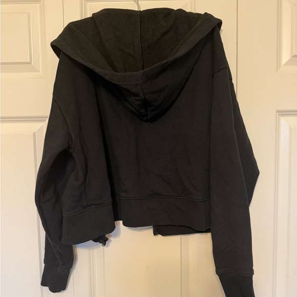 Womens PACT Organic Cotton Black Brushed Fleece
Courtside Hoodie Size L - Picture 8 of 8